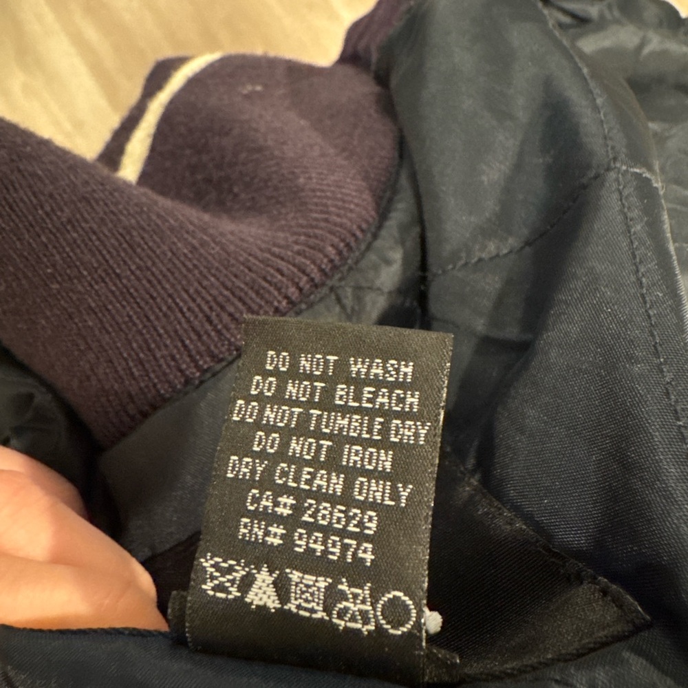 Stussy Navy Bomber Jacket
